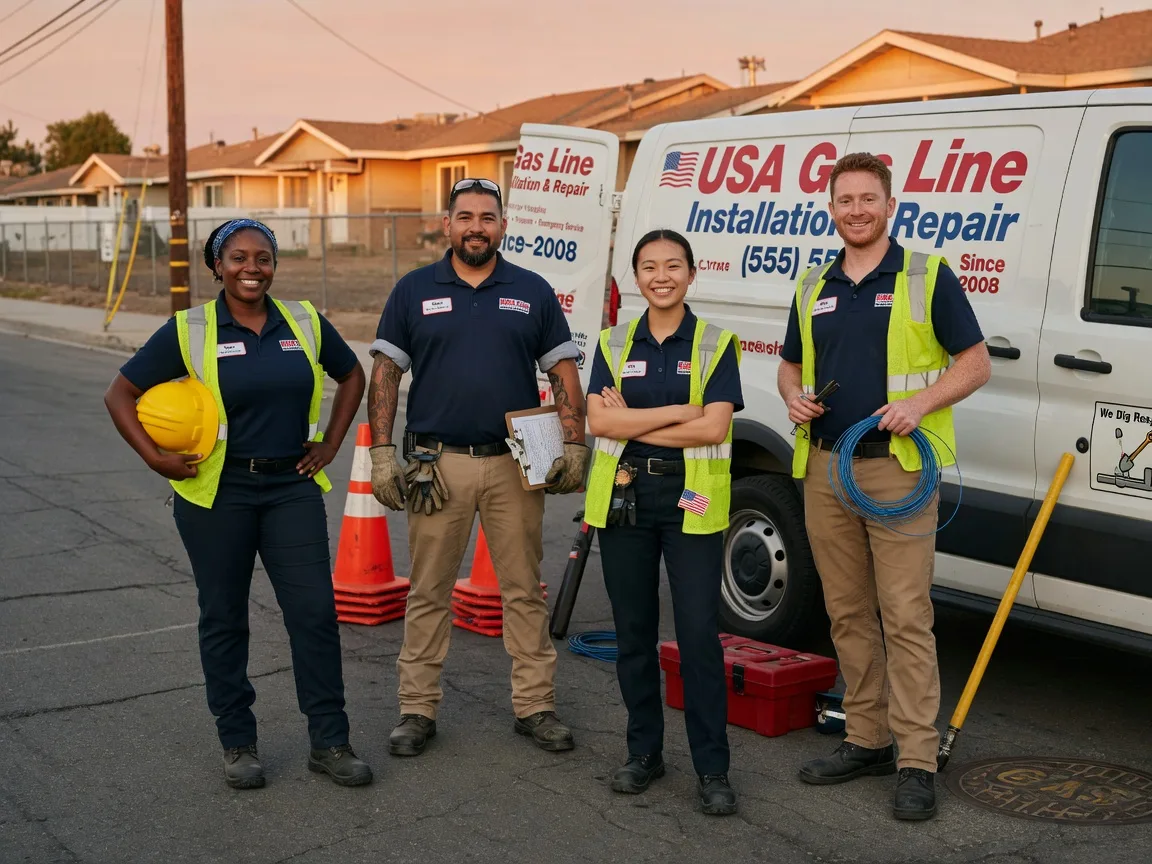 Gas Line Installation company in Minco, OK